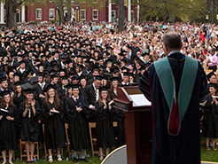 Photo of students at graduation. Link to Gifts That Pay You Income for Life