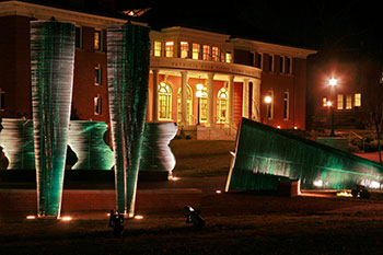 Sculptures in front of a building. Links to Gifts by Estate Note Sculptures in front of a building. Links to Gifts by Estate Note