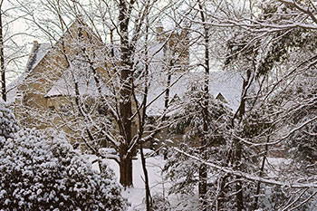 A winter scene on campus. Links to Closely Held Business Stock A winter scene on campus. Links to Closely Held Business Stock