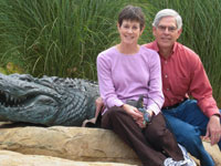 Photo of Michael and Barbara Marvin Mize.