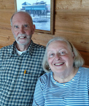 Photo of Darrell ’58 and Joan Saunders Kennedy.